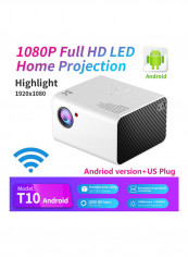 T10 Full HD LED Home Projector PAS0760US-1 White/Black