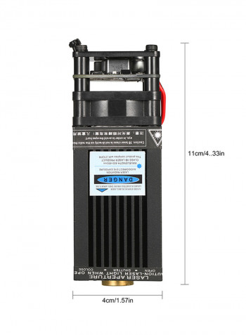 Engraving Module Laser Head Black