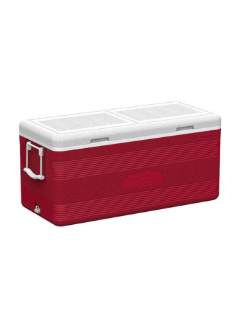 Keep Cold Deluxe Icebox Red 103 x 47 x 48centimeter