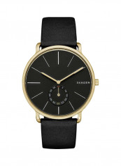 Men's Water Resistant Leather Analog Watch SKW6217