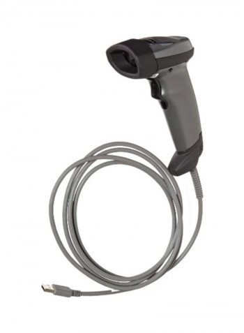Handheld Barcode Scanner With USB Host Interface And Stand Twilight Black
