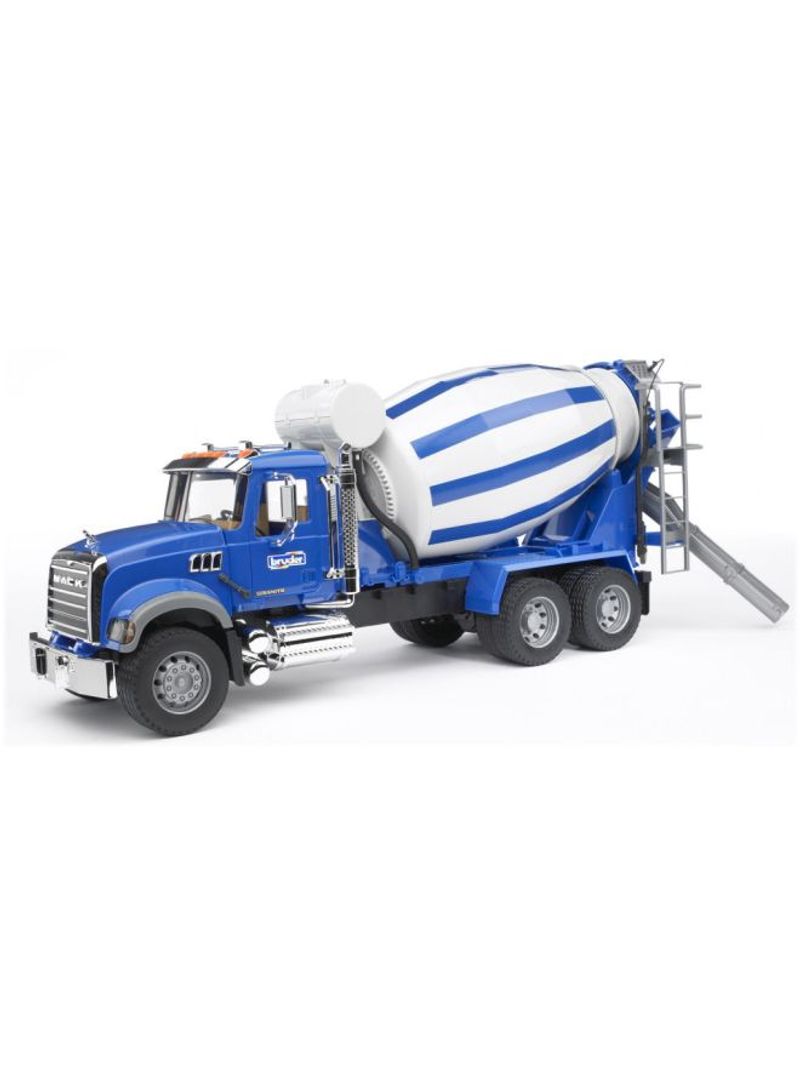 MACK Granite Cement Mixer Truck 66.5x18.5x27.5centimeter