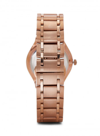 Water Resistant Stainless Steel Analog Wrist Watch