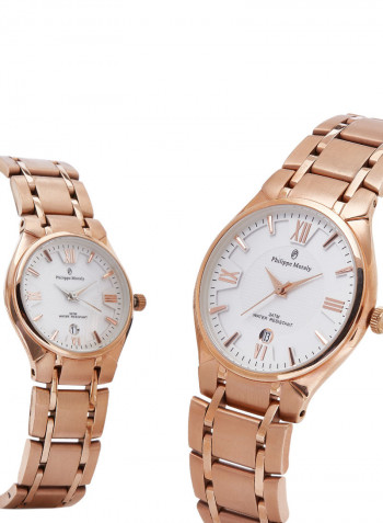 Water Resistant Stainless Steel Analog Wrist Watch