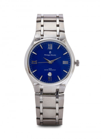 Water Resistant Stainless Steel Analog Wrist Watch