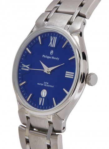Water Resistant Stainless Steel Analog Wrist Watch