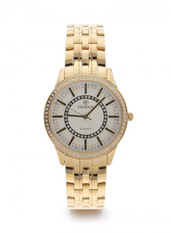 Women's 22K Gold Plated Analog Watch P21853