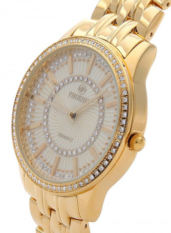 Women's 22K Gold Plated Analog Watch P21853