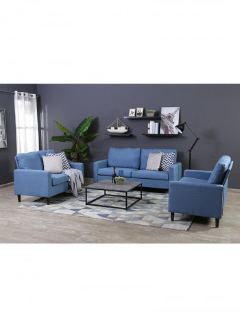 3-Seater Dexter Sofa Blue