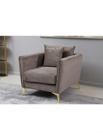 Jatterrott Single Seater Sofa Brown 87x67x82cm