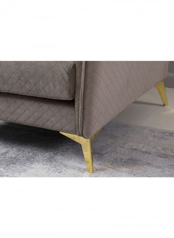 Jatterrott Single Seater Sofa Brown 87x67x82cm