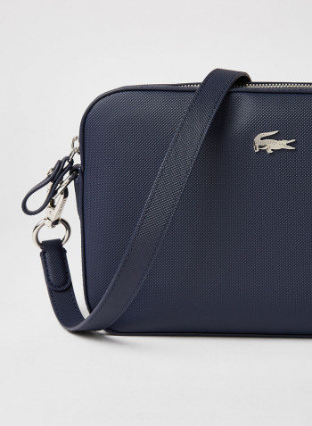 Logo Crossbody Bag Marine Blue
