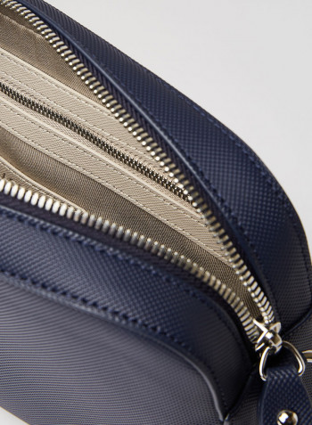 Logo Crossbody Bag Marine Blue