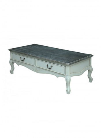 Entanzer Coffee Table Grey 120 x 61 x 43centimeter