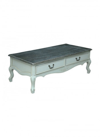 Entanzer Coffee Table Grey 120 x 61 x 43centimeter