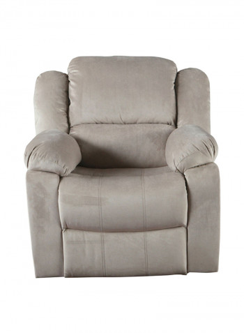 Jasper 1-Seater Recliner Sofa Brown 97.5x94cm