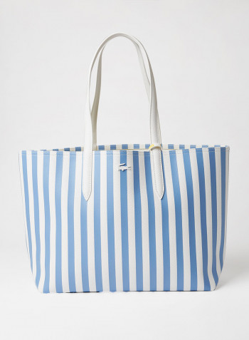 Anna Reversible Striped Tote Multicolour