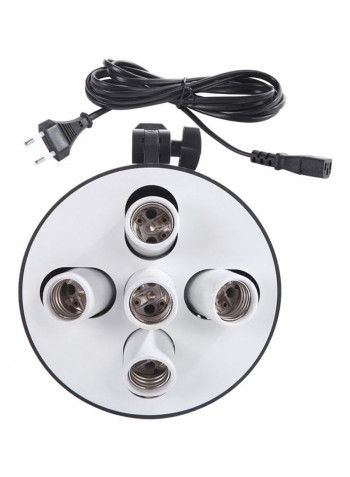 Studio Photography Lighting Kit Black/White