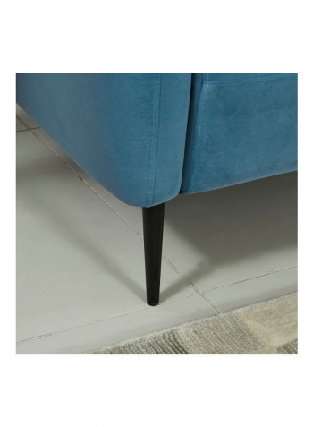 Elva 1-Seater Sofa With Cushion Blue