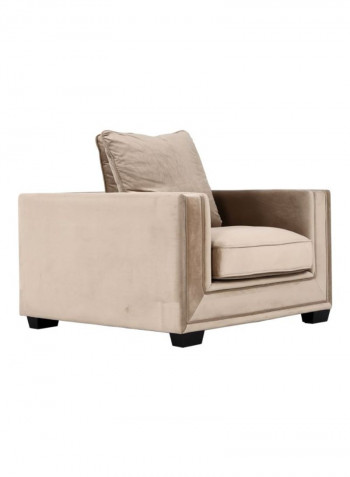 June Armchair Beige 107x65x104cm