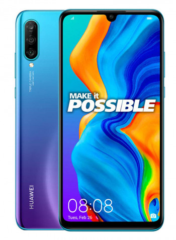 P30 Lite Dual SIM Peacock Blue 128GB 6GB RAM 4G LTE