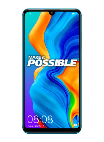 P30 Lite Dual SIM Peacock Blue 128GB 6GB RAM 4G LTE