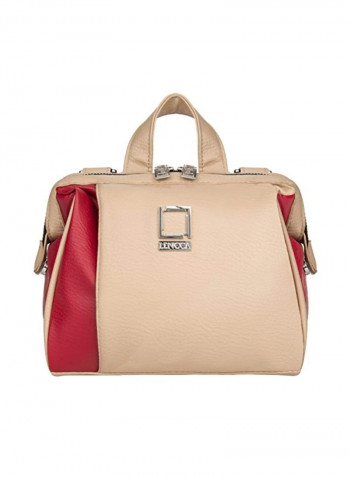 Protective Crossbody Bag For Nikon COOLPIX A900 Digital Camera Beige/Red