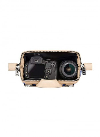 Protective Crossbody Shoulder Bag For Nikon Coolpix P900 Digital Camera Compact Digital Camera Blue/Beige