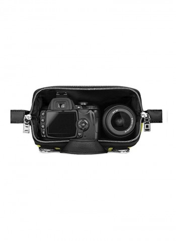 Crossbody Shoulder Bag For Nikon Coolpix P900 Green/Black