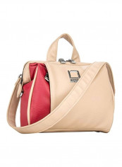 Crossbody Shoulder Bag For Olympus TG-4 Red/Beige