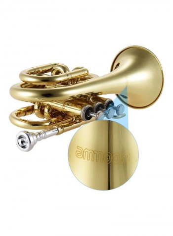Mini Pocket Trumpet Bb Flat