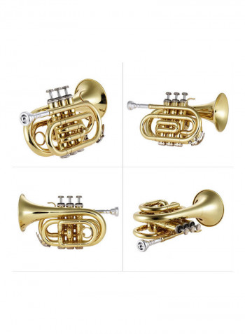Mini Pocket Trumpet Bb Flat