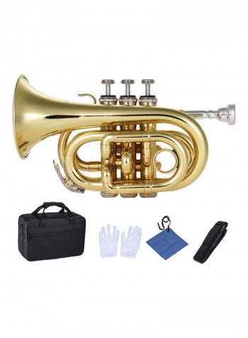 Mini Pocket Trumpet Bb Flat