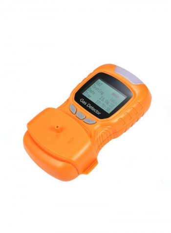 4-In-1 Digital LCD Display Handheld Toxic Gas Detector Orange 23.00 x 20.50 x 10.50centimeter