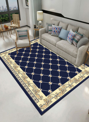 3D Print Comfortable Anti-Skid Soft Mat Blue/Brown 120X180centimeter