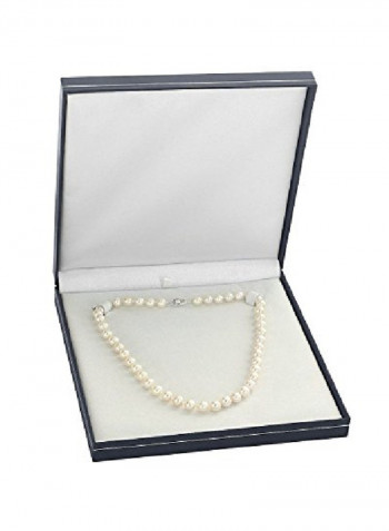 925 Sterling Silver With Freshwater Pearl Choker Necklace