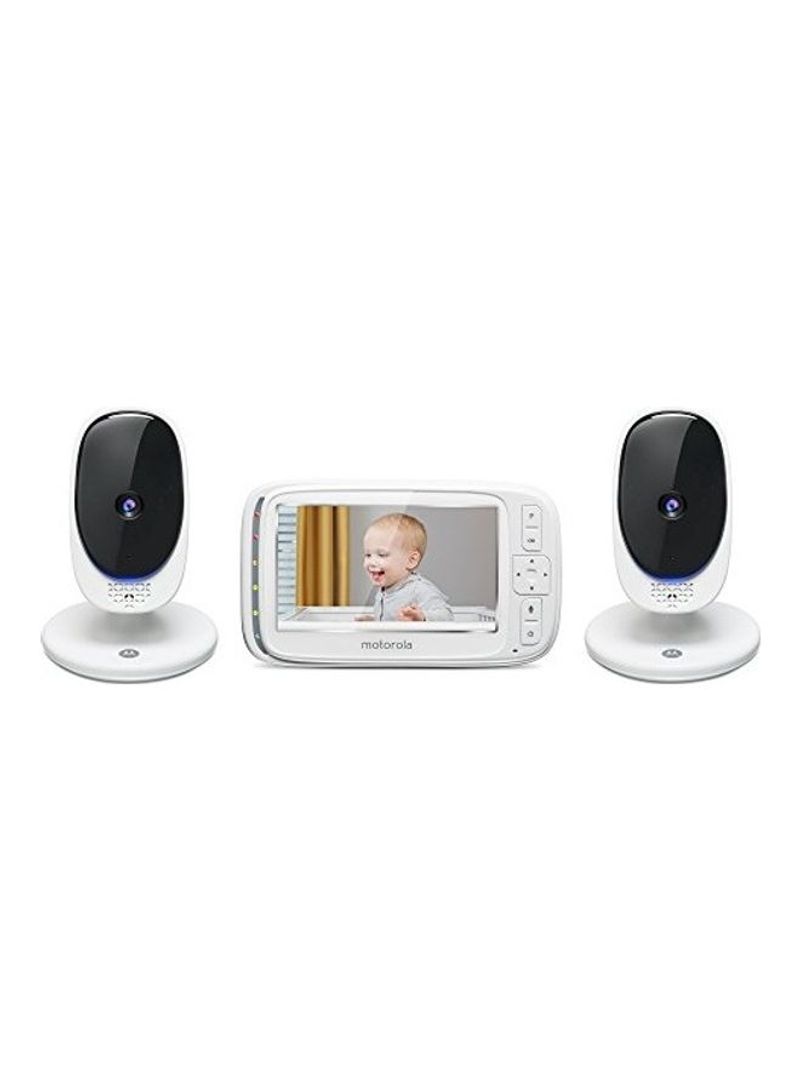 Comfort Baby Security Video Display Monitor with Dual Camera Set