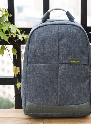 Men's Casual Laptop Backpack Green/Grey