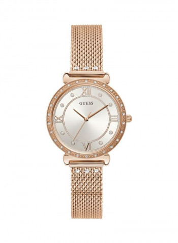 Women's Crystal Studded Analog Watch W1289L3