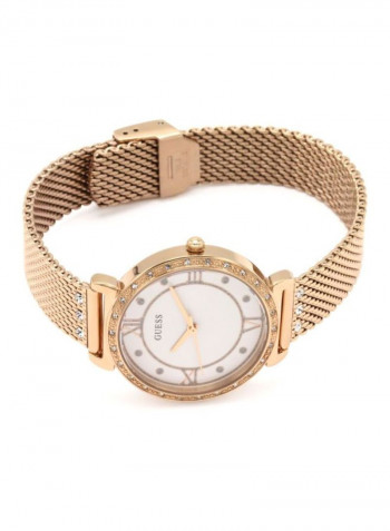Women's Crystal Studded Analog Watch W1289L3