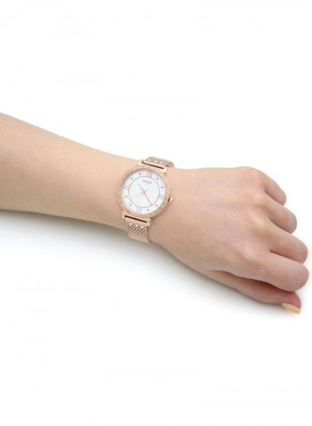Women's Crystal Studded Analog Watch W1289L3