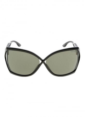 Women's Iconic Black Oversized Sunglasses
