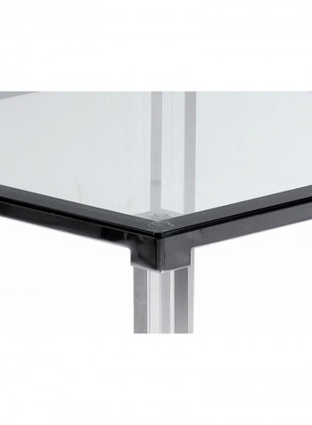Kara End Table Clear 61 x 61 x 61cm