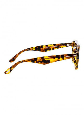 Round Frame Sunglasses - Lens Size: 49 mm