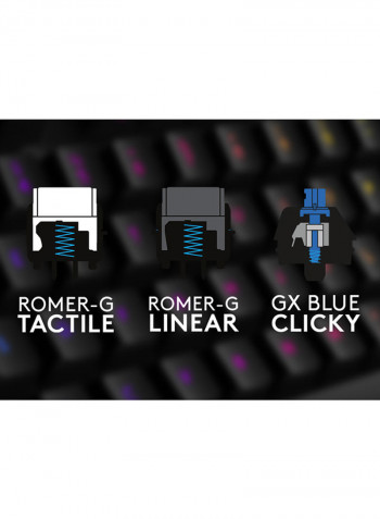 G513 Rgb Usb  Carbon Linear Gaming Keyboard Black
