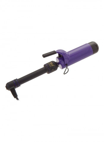 Professional Curling Iron Wand Purple/Black