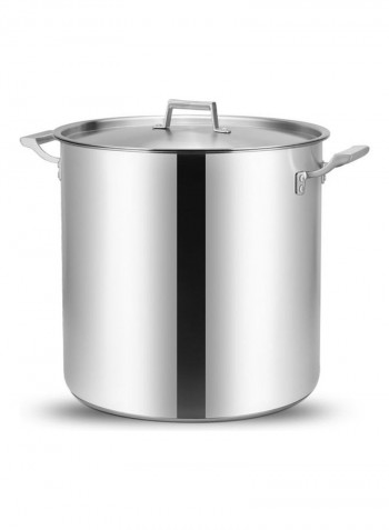 Stock Cooking Pot Silver 54 x 39cm