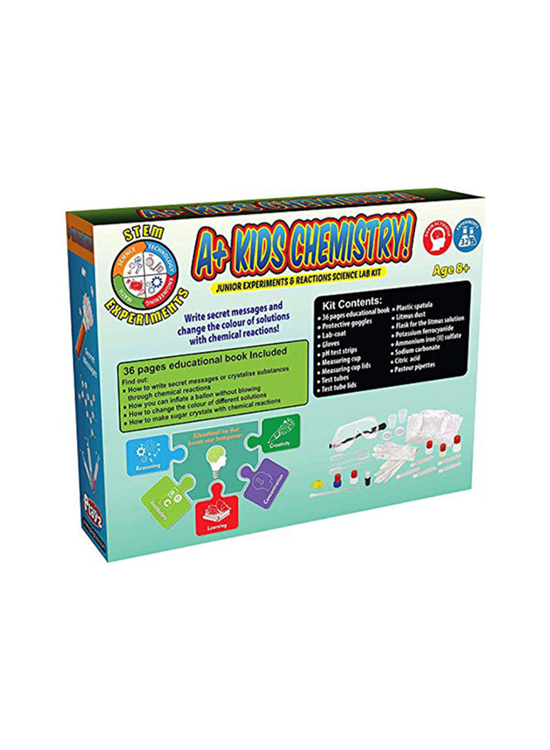A+ Kids Chemistry Experiments & Reactions Science Lab Kit