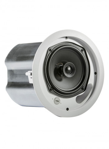 100W Two-Way Coaxial Ceiling Loudspeaker CONTROL 16C/T White/Silver