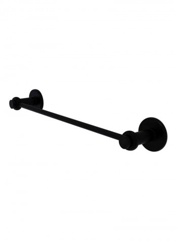 Mercury Collection Brass Towel Bar Matte Black 18inch